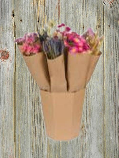 MARKET SINGLE PINK DRIED BOUQUETS